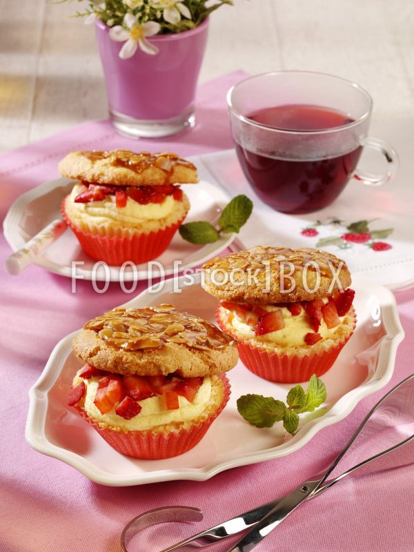 Bienenstich-Cupcakes