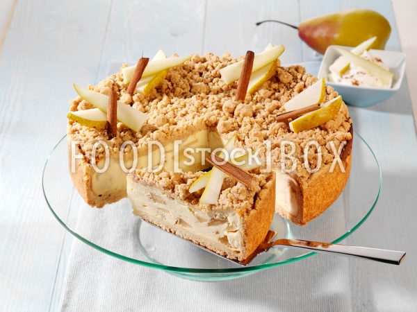 Birnen-Streusel-Käsekuchen 1