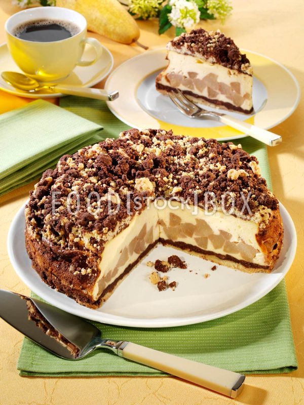 Birnen-Käsekuchen