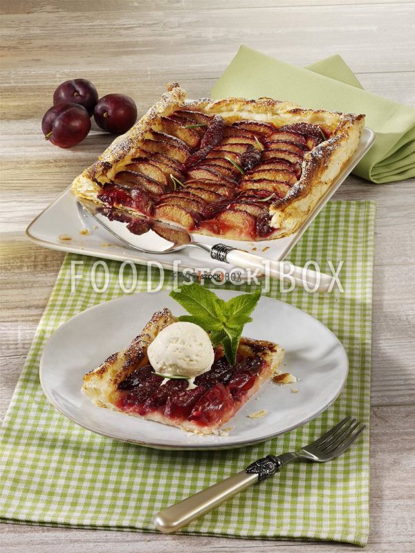 Blätterteig-Pflaumen-Kuchen 2