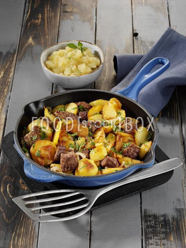 Bozener Herrengröstl mit Majoran-Apfelkompott 2