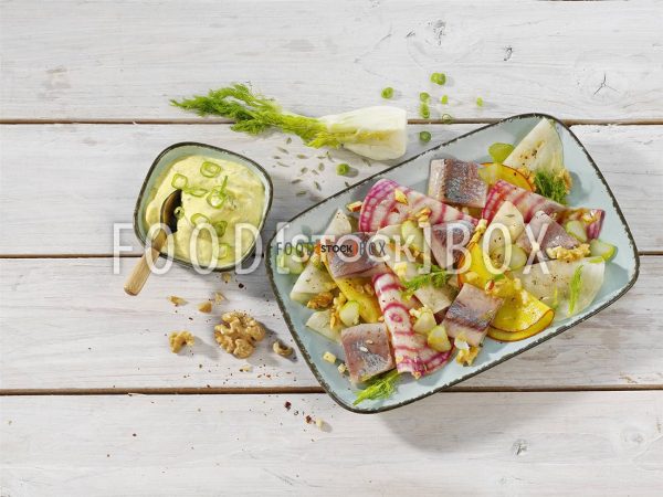 Bunte Beete-Salat mit Matjes 2