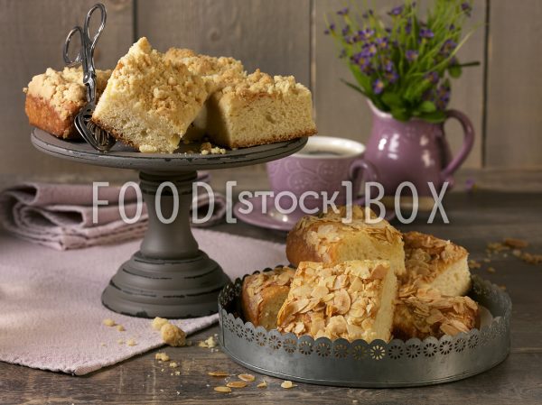 Butter-Mandel-Kuchen mit Streuseln