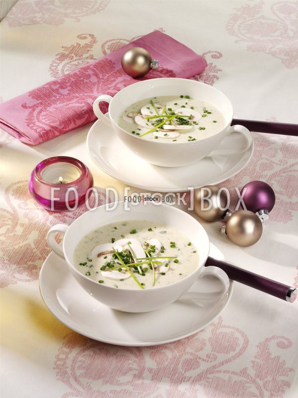 Champignon-Lauch-Suppe