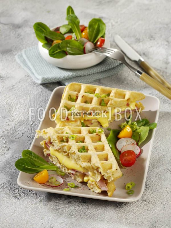 Cordon-Bleu-Waffeln