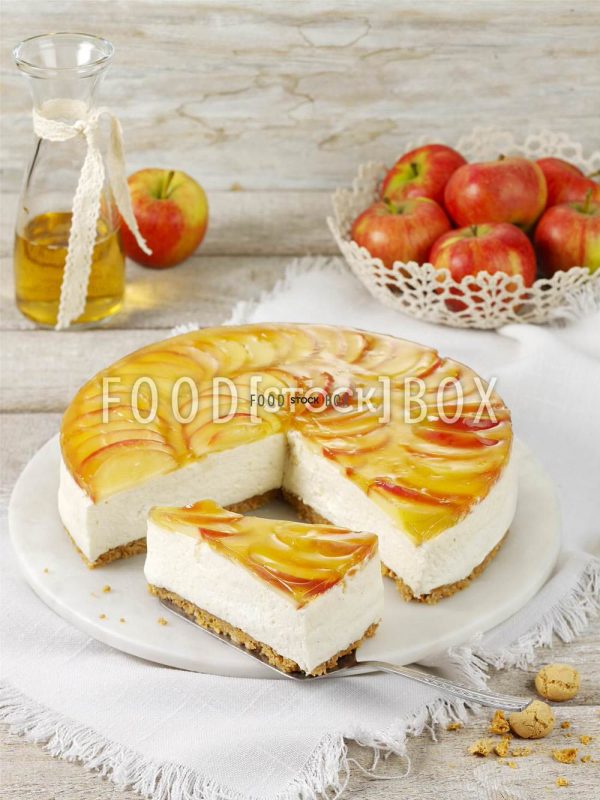 Cremige Apfeltorte