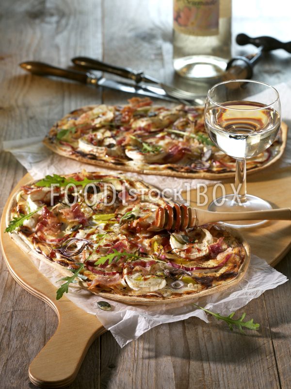Deftiger Flammkuchen