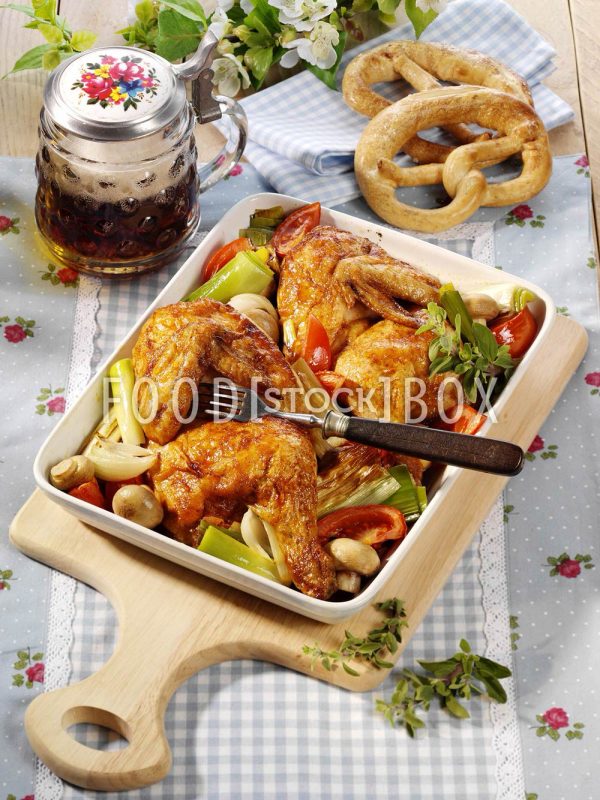 Bier-Hähnchen