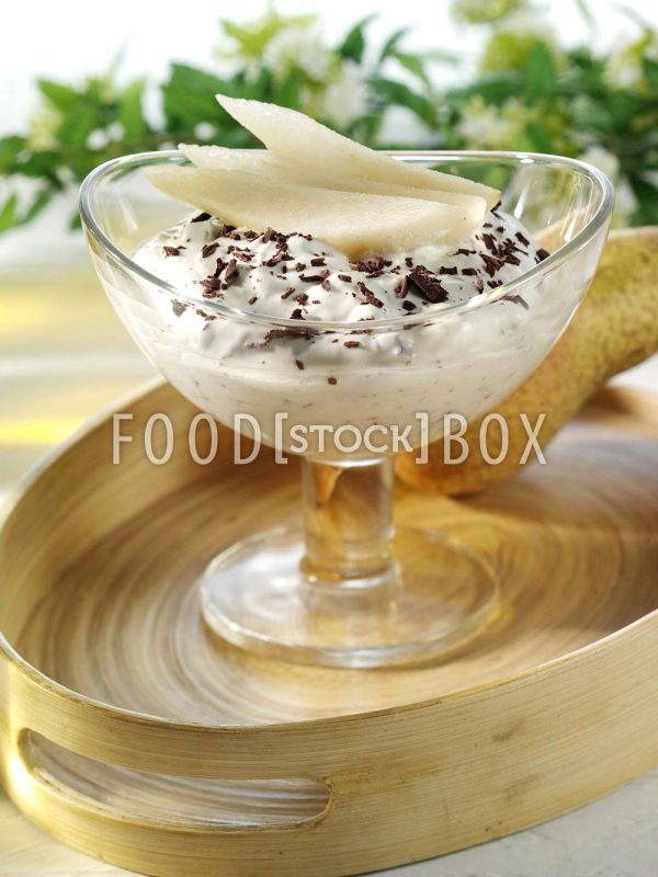 Birnen-Quark-Dessert
