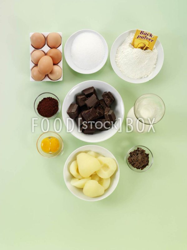 Birnen-Schokotorte Step 1