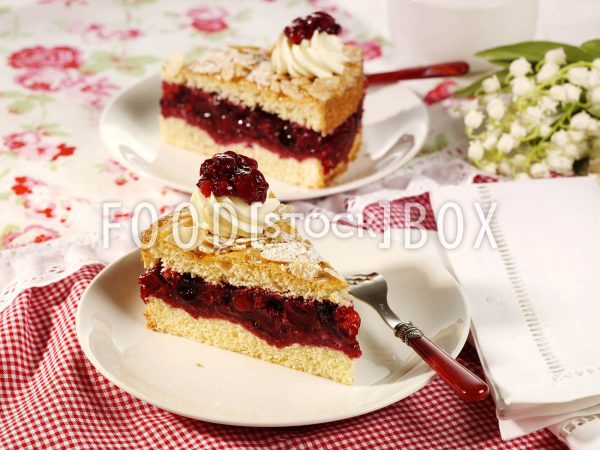Biskuittorte mit Beeren 2