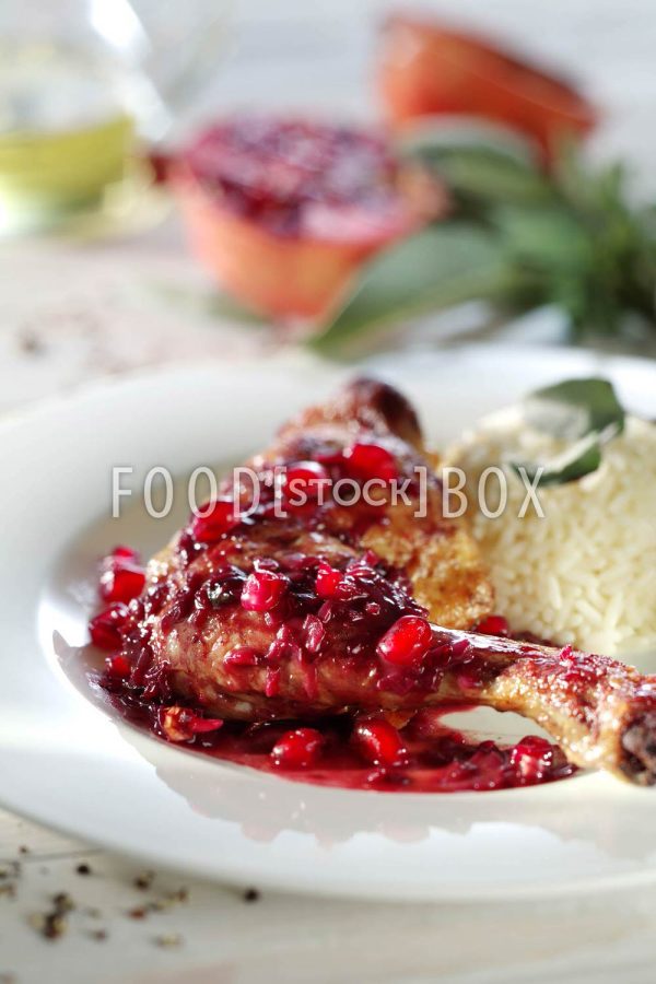 Hähnchen mit Granatapfel