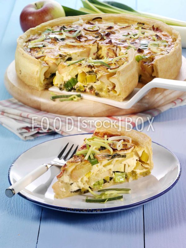 Apfel-Porree-Quiche 2