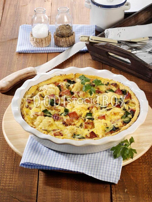 Blumenkohl-Quiche