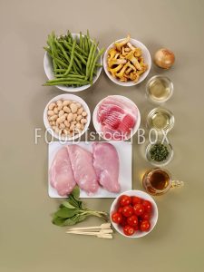 Bohnen-Salat mit Hähnchen Step 1