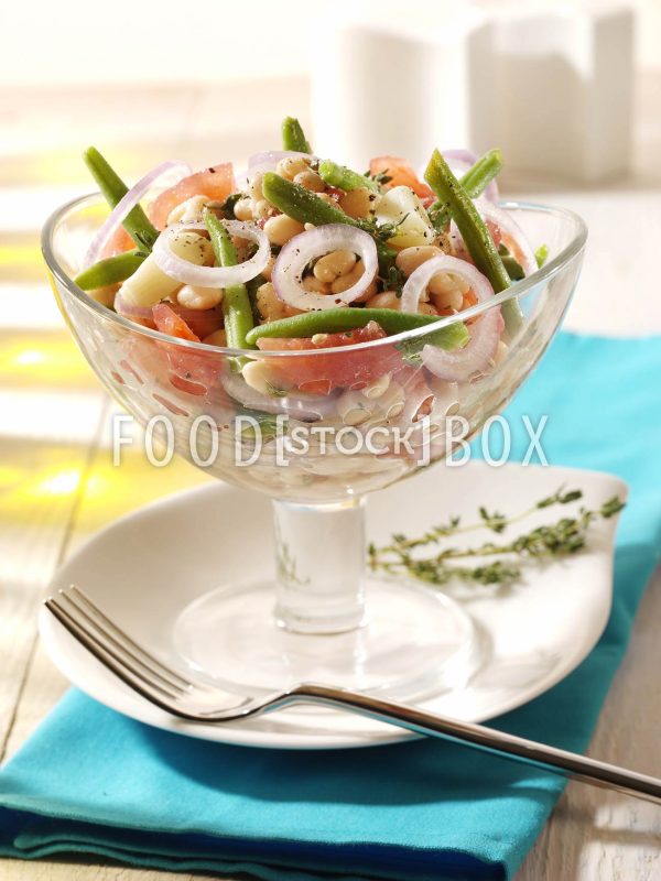 Gemischter Bohnensalat
