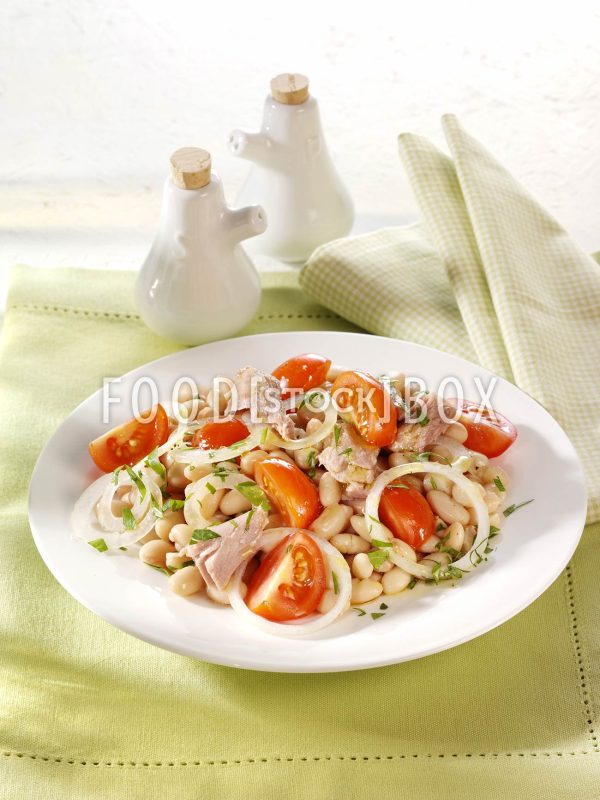 Bohnensalat mit Thunfisch