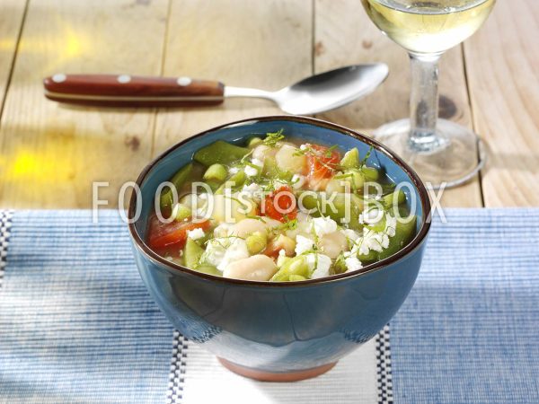 Griechischer Bohnentopf