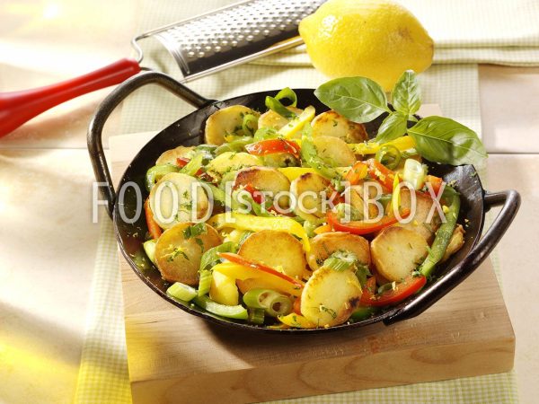 Bratkartoffeln mit Paprika