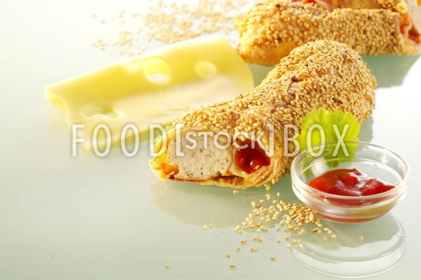 Bratwurst im Schlafrock
