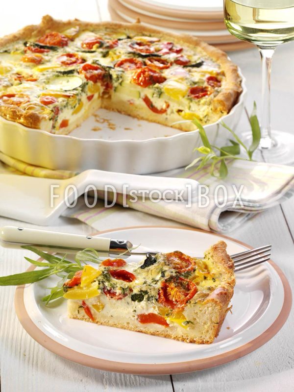 Bunte Quiche