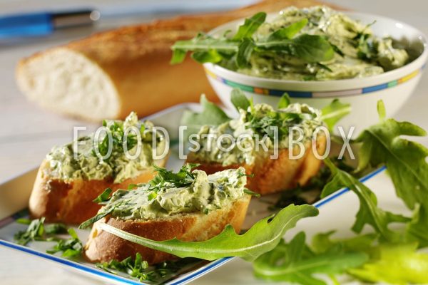 Rucola-Bärlauch-Butter