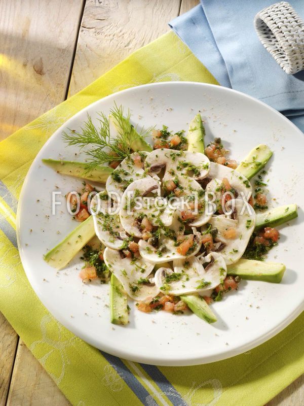 Pilzcarpaccio
