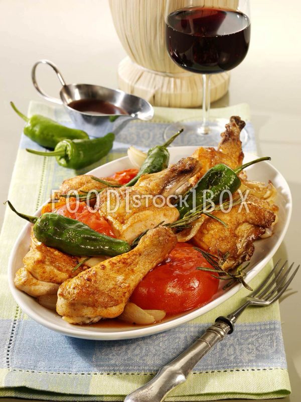 Chianti-Hähnchen