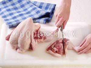 Coq au vin mit Speck Step 1
