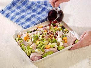 Coq au vin mit Speck Step 2