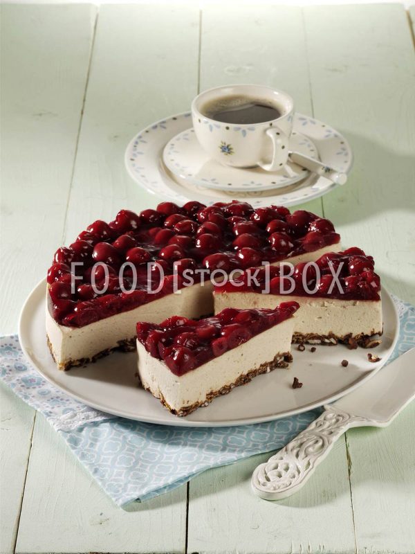 Crunchkuchen mit Kirsch und Banane 1