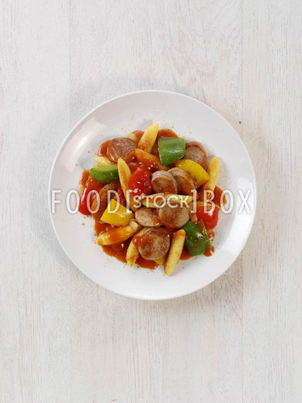 Curry-Bratwurst