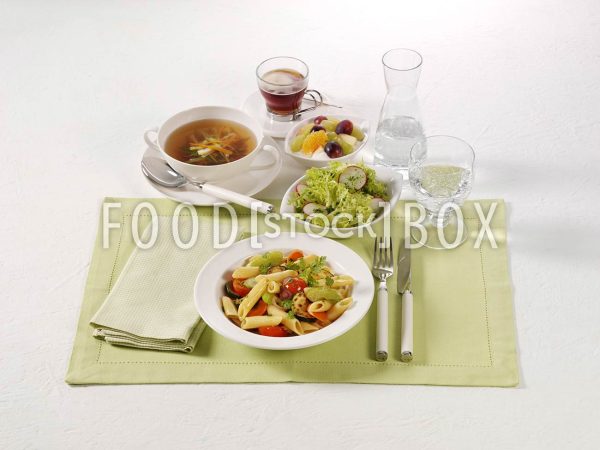 Mittagessen Penne