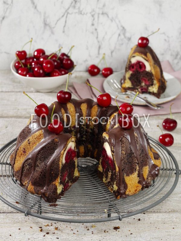 Donauwellen Marmorkuchen mit Frischkäse