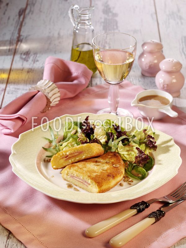 Erdäpfel-Cordon-bleu