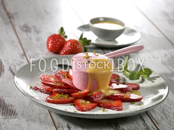 Erdbeer-Parfait