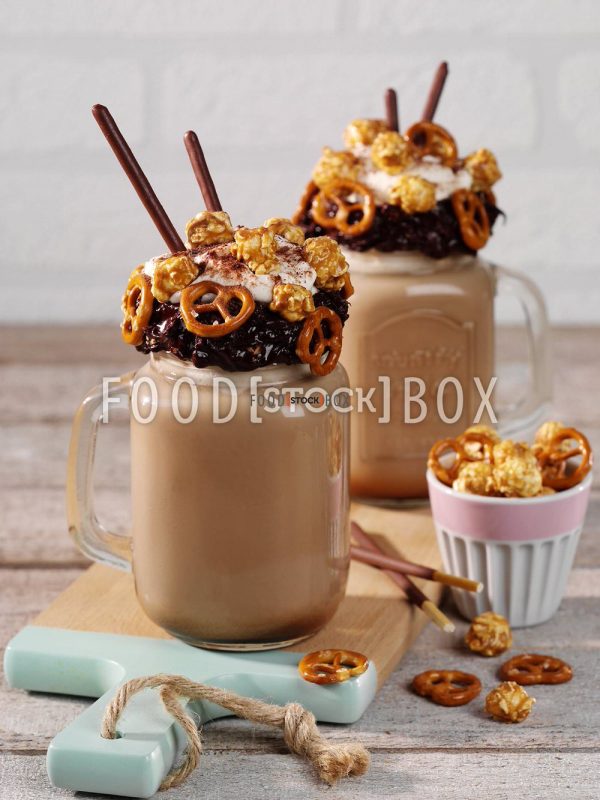 Erdnuss-Schoko-Shake