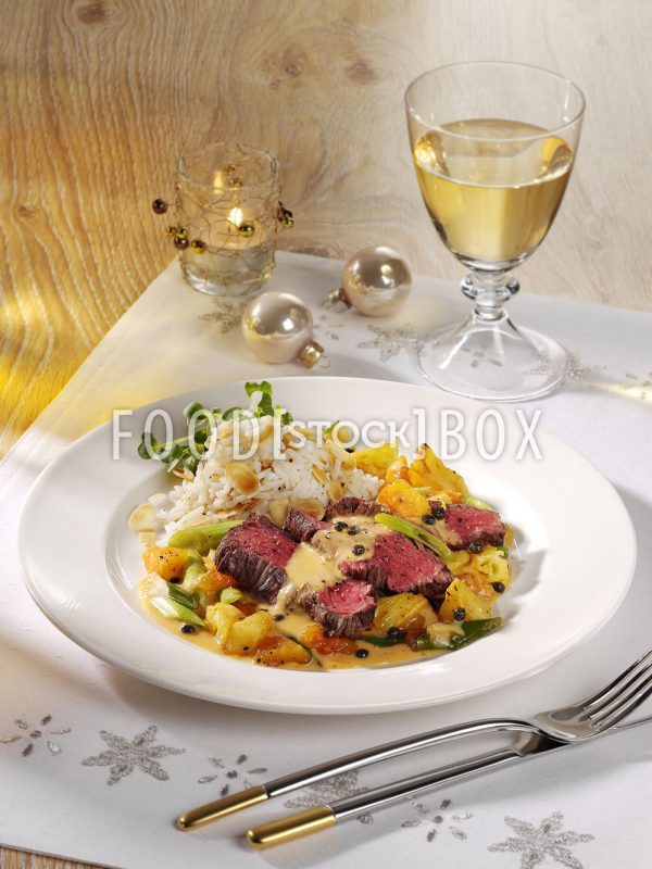 Exotisches Rinderfilet