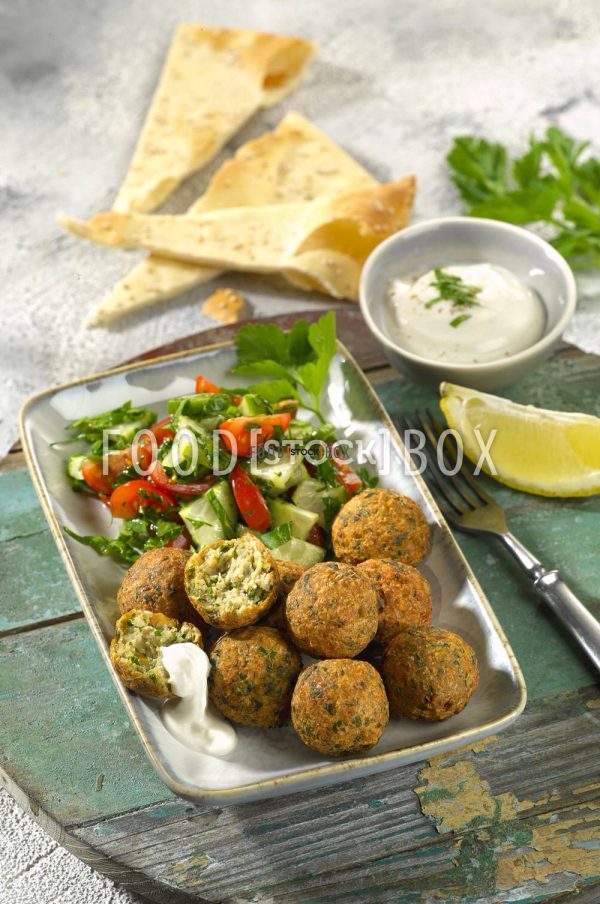 Falafel mit Dip