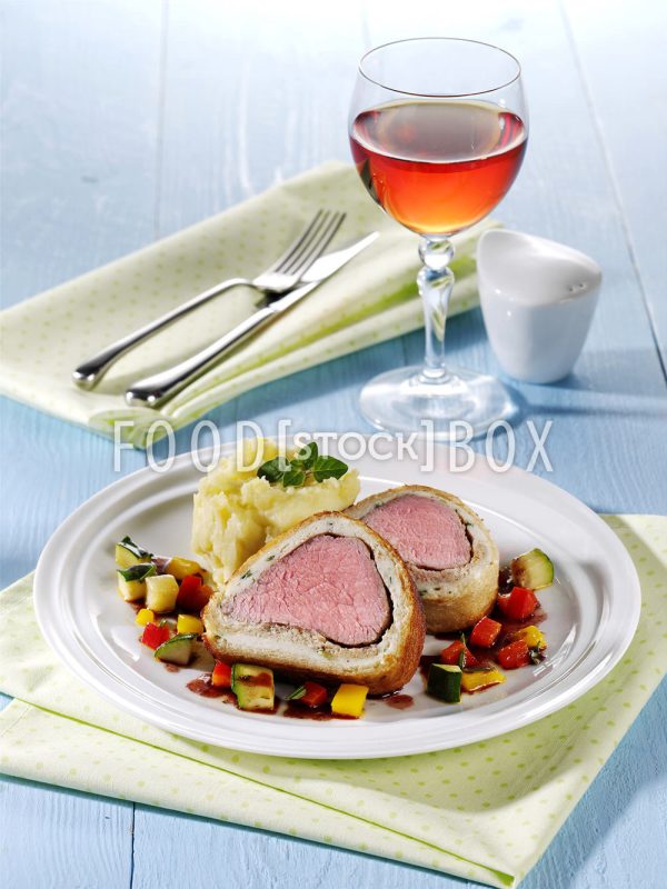 Filet im Tramezzini-Mantel
