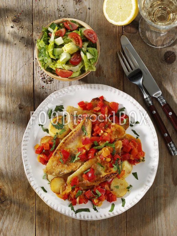 Fisch auf mallorquinische Art