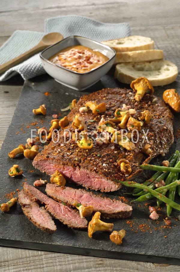 Flanksteak mit Pfifferlingen2