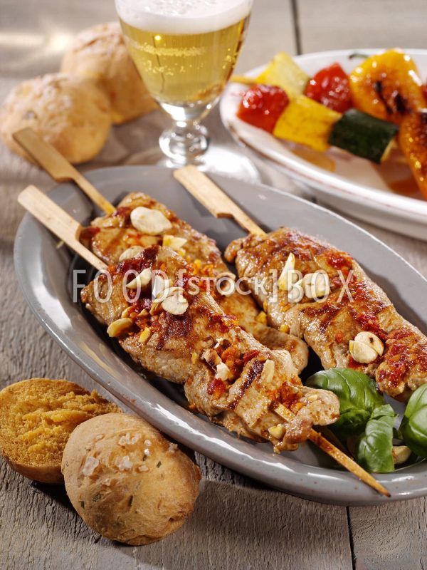 Fleisch-Spießchen
