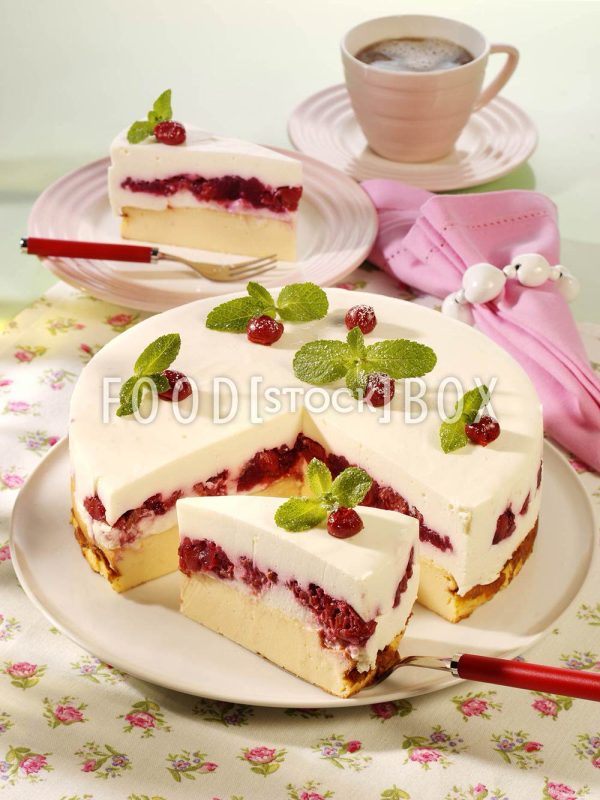 Doppelter Kirsch-Käsekuchen