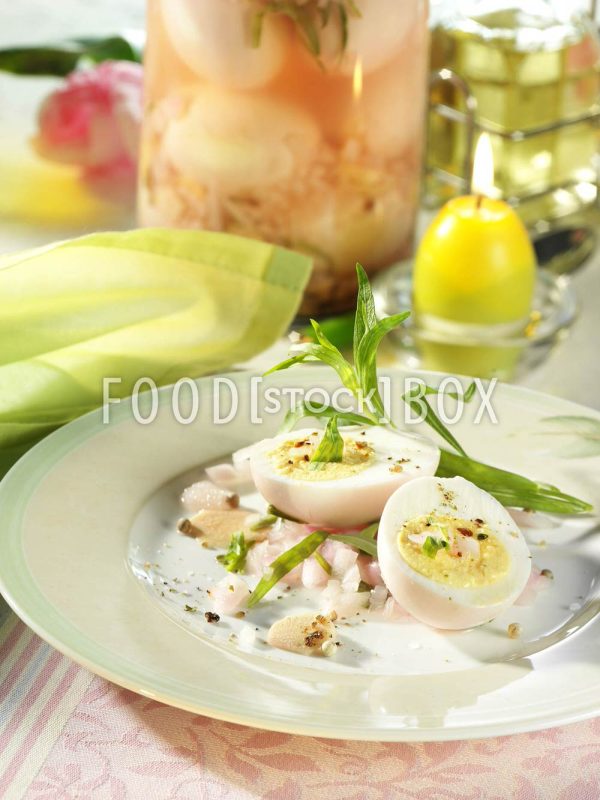 Eier in Essigmarinade 4