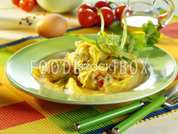 Eiernockerln mit frischen Kräutern