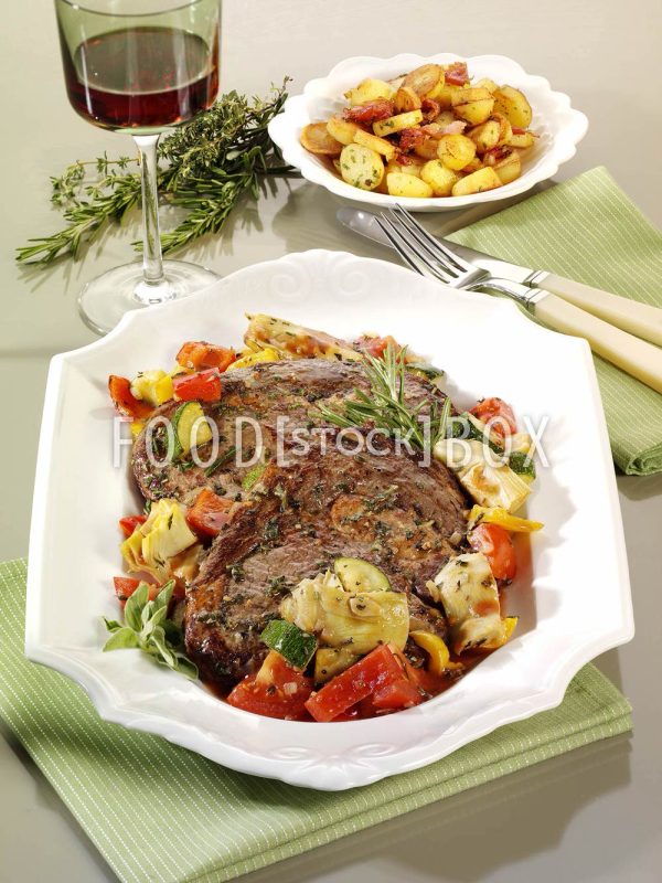 Entrecôte mit Ratatouille 2