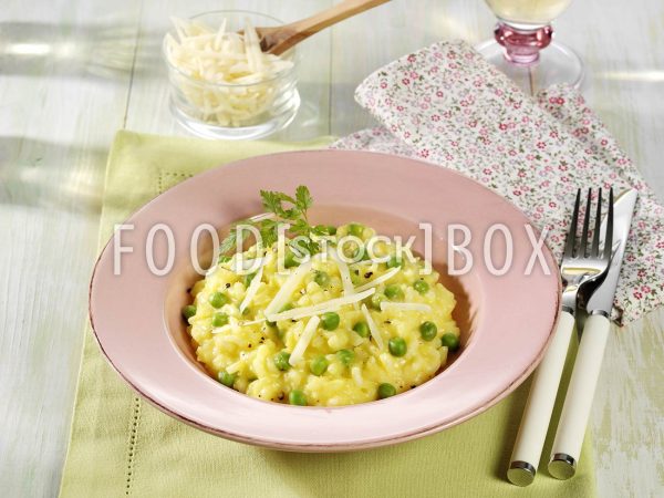 Erbsen-Risotto 2