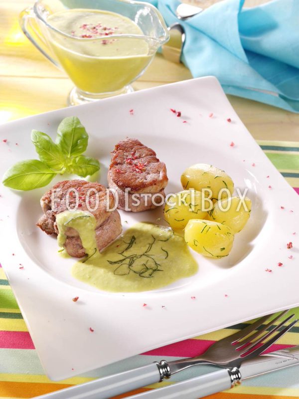Frische Erbsensauce