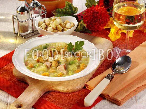 Erbsensuppe mit Kasseler 2